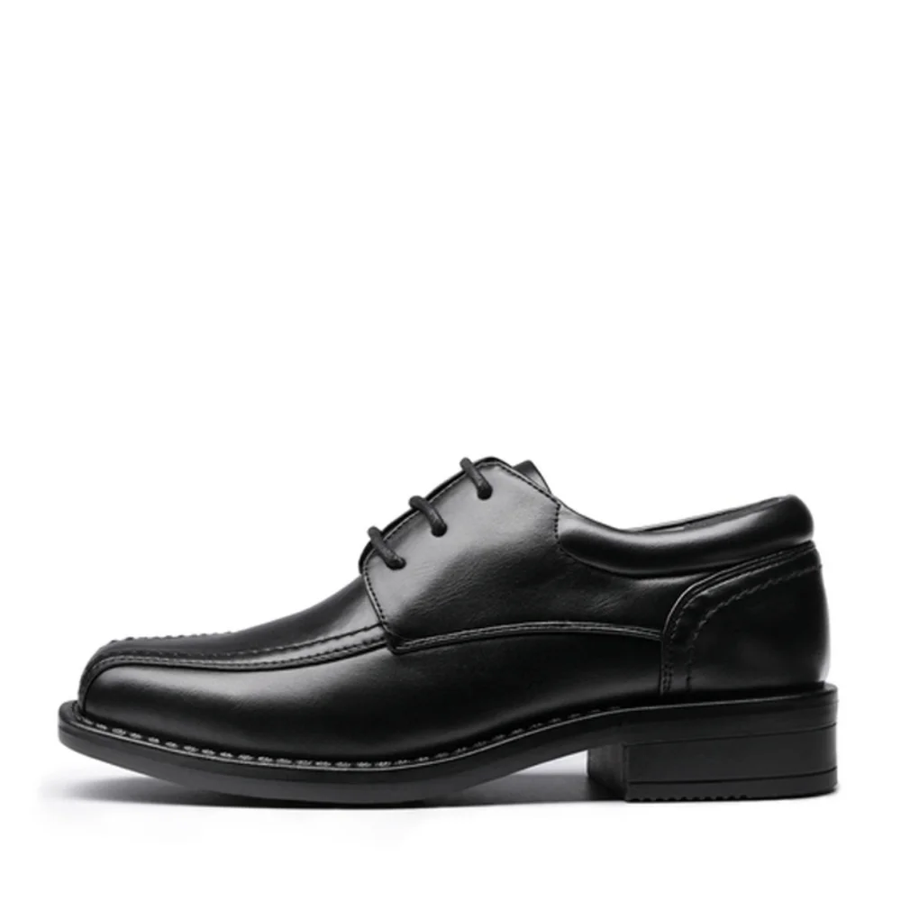 Bruno Marc Boy's Black Classic Oxfords Dress Shoes NIB Various Sizes